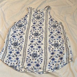 Old navy size small floral tank top